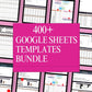 84 Google Sheets & Planners W/Resell Rights