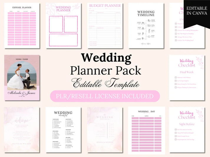 Mega-Pack SBB Planners & Templates with 200 Pages