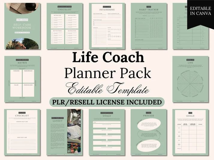 Mega-Pack SBB Planners & Templates with 200 Pages