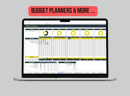 84 Google Sheets & Planners W/Resell Rights