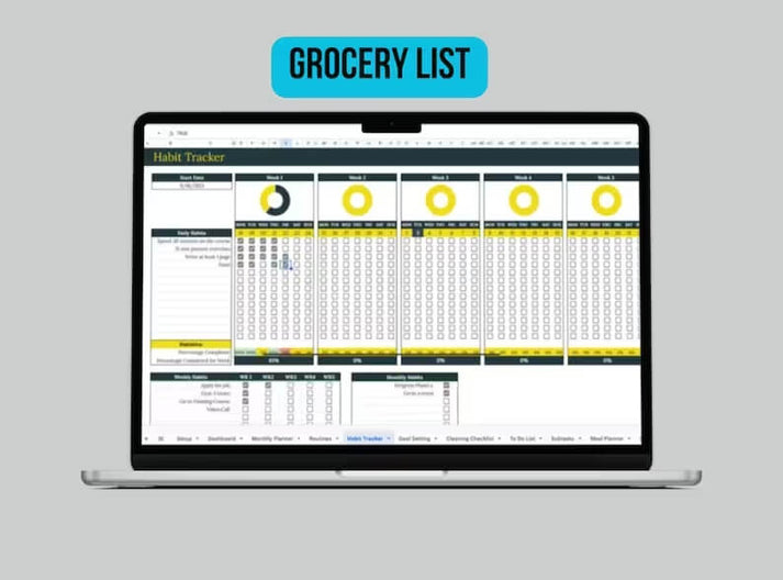 84 Google Sheets & Planners W/Resell Rights