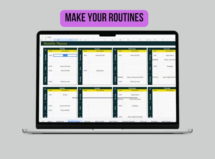 84 Google Sheets & Planners W/Resell Rights