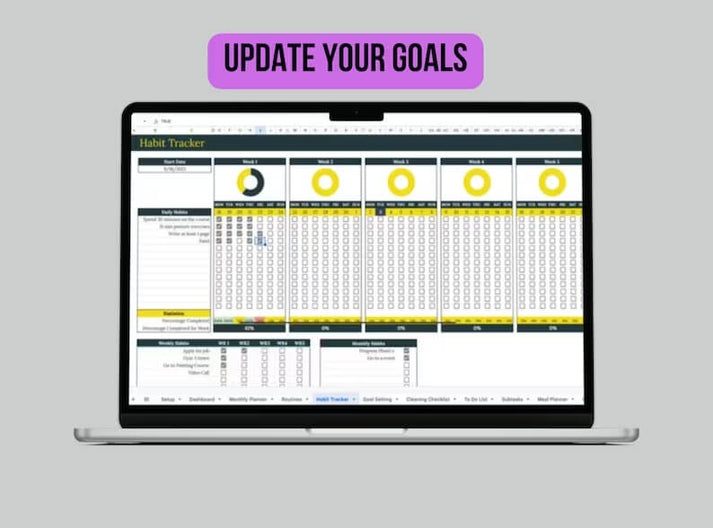 84 Google Sheets & Planners W/Resell Rights